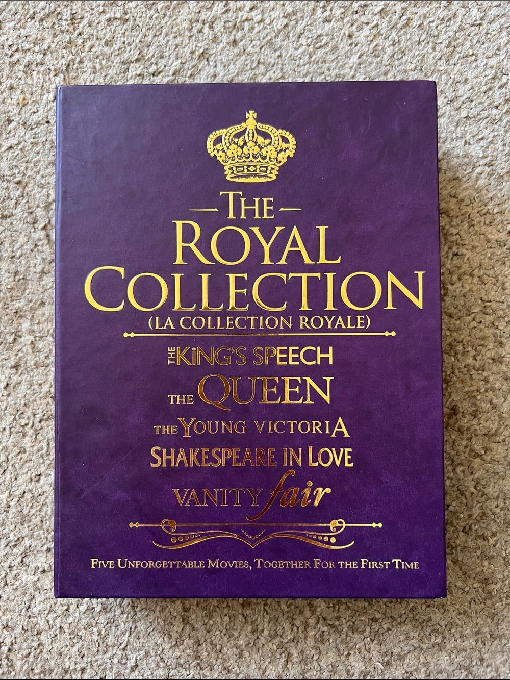 The Royal Collection Blu-Ray Box Set - King’s Speech Queen Shakespeare Vanity